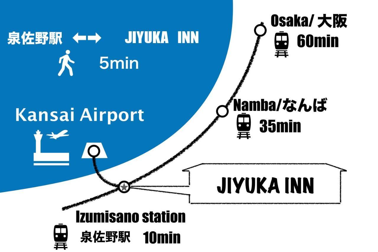 Jiyuka Inn Izumisano Ngoại thất bức ảnh